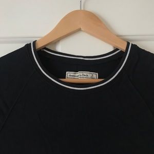 A & F tee shirt dress